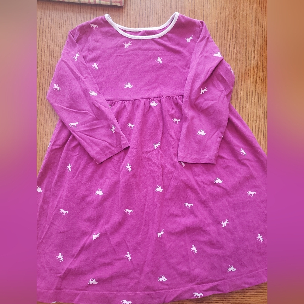 Girls dress with Horse design